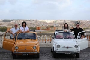 Rome: Fiat 500 Vintage City and Photo Tour