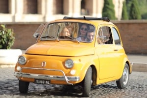 Rome: Fiat 500 Vintage City and Photo Tour