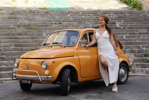 Rome: Fiat 500 Vintage City and Photo Tour