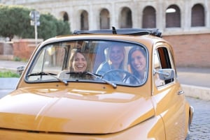 Rome: Fiat 500 Vintage City and Photo Tour