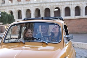 Rome: Fiat 500 Vintage City and Photo Tour