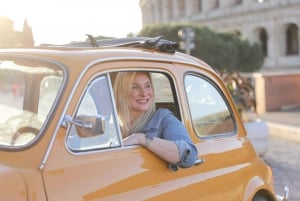 Rome: Fiat 500 Vintage City and Photo Tour