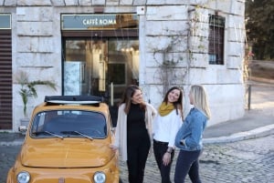 Rome: Fiat 500 Vintage City and Photo Tour