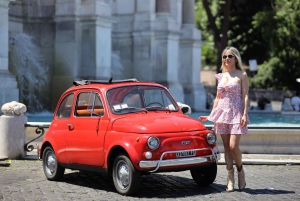 Fiat Cinquecento Vintage Rom Stadsvandring & Foto