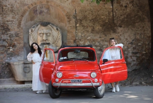 Fiat Cinquecento Vintage Rom Stadsvandring & Foto