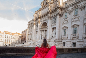 フライングドレスフォトセッション