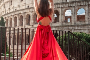 フライングドレスフォトセッション