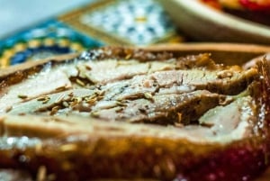 Frascatin viinitie Roomasta: Lounas