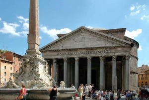 Vanaf Civitavecchia: Panoramische bustour van Rome voor een hele dag