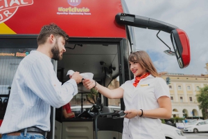 En bus à arrêts à arrêts multiples : visite en arrêts multiples de Rome et transfert en bus