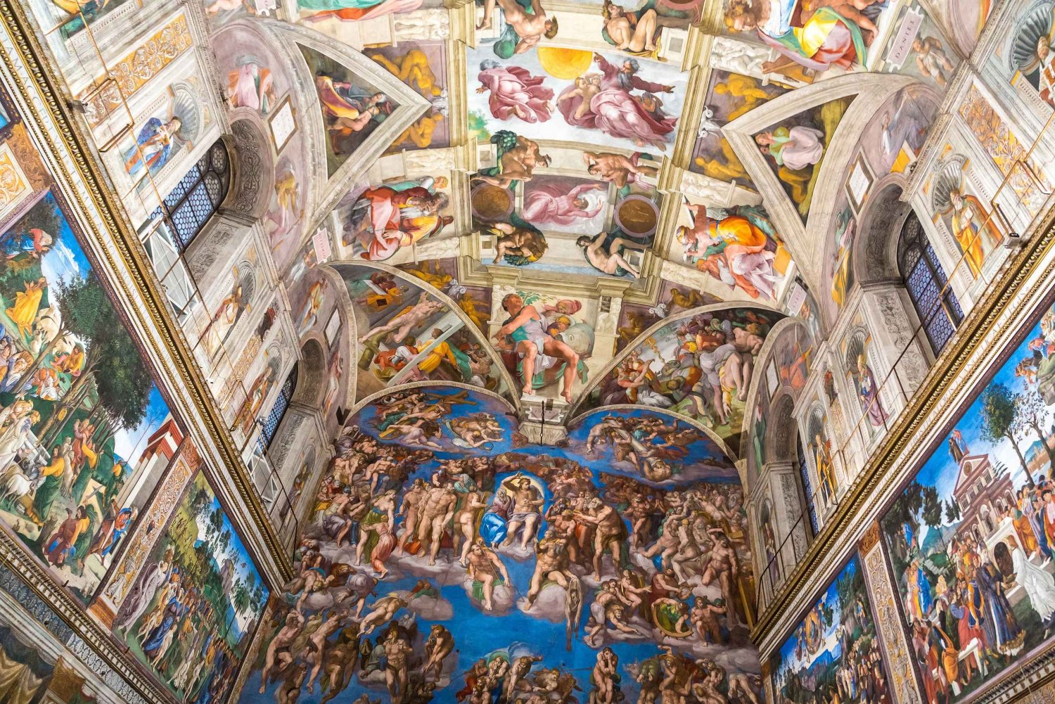 From Civitavecchia St Peter, Vatican Museums, SistineChapel