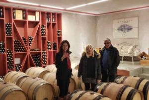 From Civitavecchia: Tuscany-Latium Wine Tour with Tastings