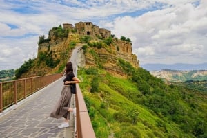 Desde Roma: Excursión de un día a Bagnoregio y Orvieto con vinos y almuerzo