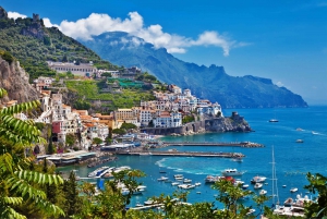 From Rome: Amalfi Coast Private Day Trip by Train and Car