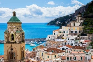 From Rome: Amalfi Coast Private Day Trip by Train and Car