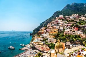 From Rome: Amalfi Coast Private Day Trip by Train and Car