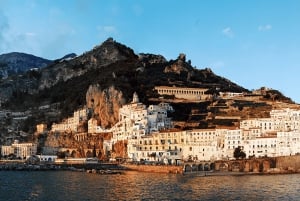 From Rome: Amalfi Coast Private Day Trip by Train and Car