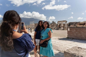 Da Roma: tour guidato del meglio di Pompei e gita di 1 giorno a Sorrento