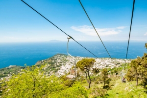 Från Rom: Guidad dagsutflykt till Capri med Blue Grotto