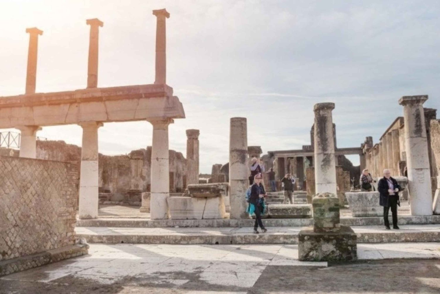 Fra Roma Dagstur: Pompeii og Vesuv på egen hånd