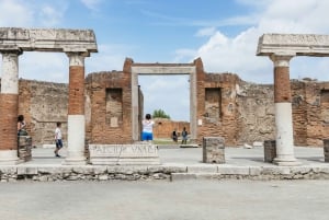 From Rome: Day Trip to Pompeii with Lunch and Guide