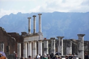 Desde Roma: Excursión de un día a Pompeya con entradas