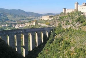 Från Rom: Upptäck Cascia och Spoleto på en heldagsutflykt