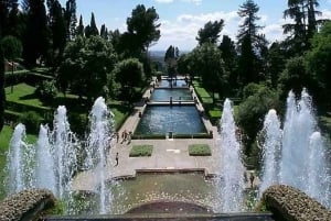 From Rome: Hadrian's Villa & Villa d'Este Day Trip & Lunch