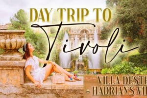 From Rome: Hadrian's Villa & Villa d'Este Day Trip & Lunch