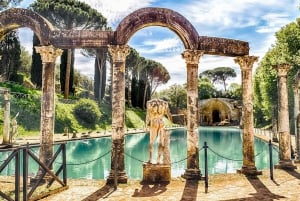 From Rome: Hadrian's Villa & Villa d'Este Day Trip & Lunch