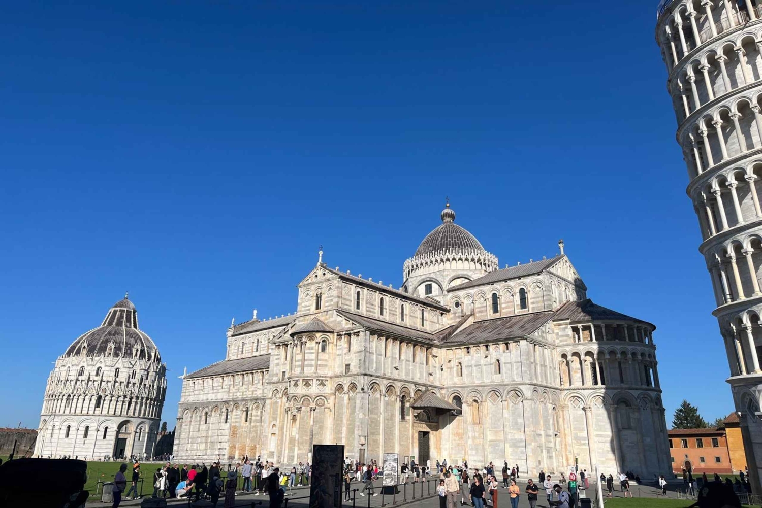 Von Rom: Pisa mit dem Hochgeschwindigkeitszug & Piazza Dei Miracoli