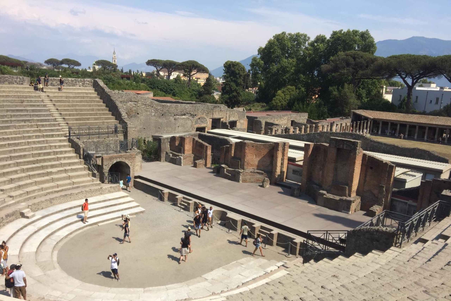 Z Rzymu: Pompeje: wycieczka all inclusive z przewodnikiem na żywo