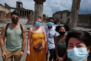 Z Rzymu: Pompeje: wycieczka all inclusive z przewodnikiem na żywo