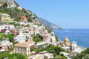Depuis Rome : Excursion d'une journée à Pompéi, sur la côte amalfitaine et à Sorrente