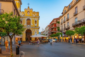 Depuis Rome : Excursion d'une journée à Pompéi, sur la côte amalfitaine et à Sorrente