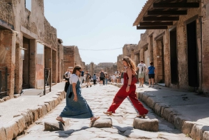 Från Rom: Dagsutflykt till Pompeji och Amalfikusten