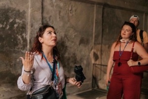 Från Rom: Dagsutflykt till Pompeji och Amalfikusten