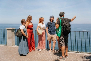 Från Rom: Dagsutflykt till Pompeji och Amalfikusten