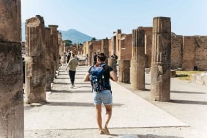 Da Roma: Gita di un giorno a Pompei e al Vesuvio con pranzo