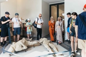 Da Roma: Escursione di un giorno a Pompei e al Vesuvio con pranzo