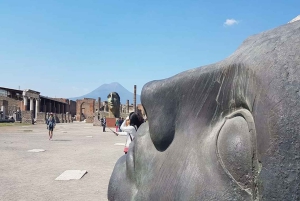 Da Roma: Pompei e Napoli, tour di un giorno intero con pranzo