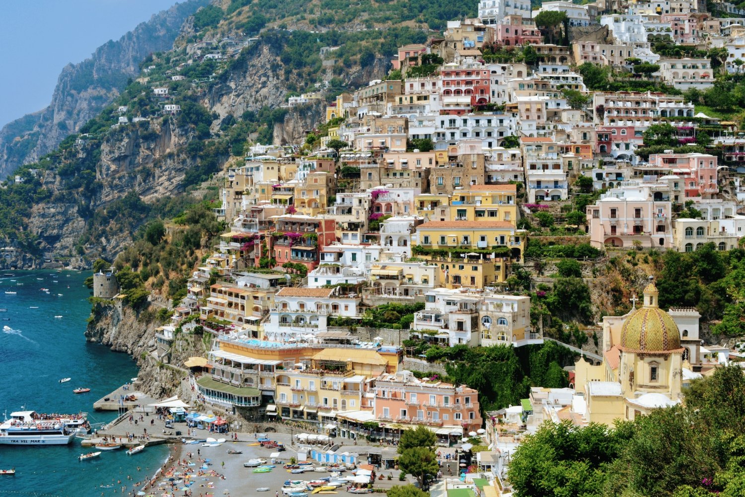 Desde Roma: Pompeya y Positano con degustación de Limoncello