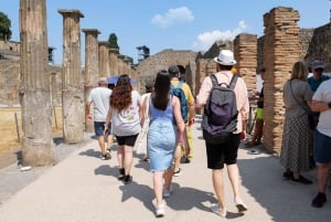 Vanuit Rome: Pompeii Ruïnes Tour met deskundige gids & snelle trein