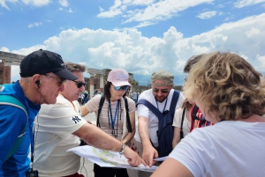 Vanuit Rome: Pompeii Ruïnes Tour met deskundige gids & snelle trein