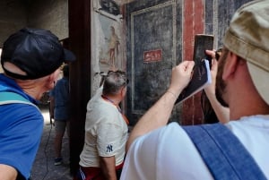 Vanuit Rome: Pompeii Ruïnes Tour met deskundige gids & snelle trein