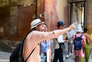 Vanuit Rome: Pompeii Ruïnes Tour met deskundige gids & snelle trein