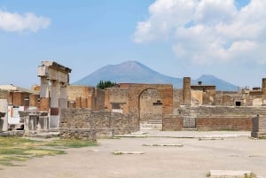 Vanuit Rome: Pompeii Ruïnes Tour met deskundige gids & snelle trein