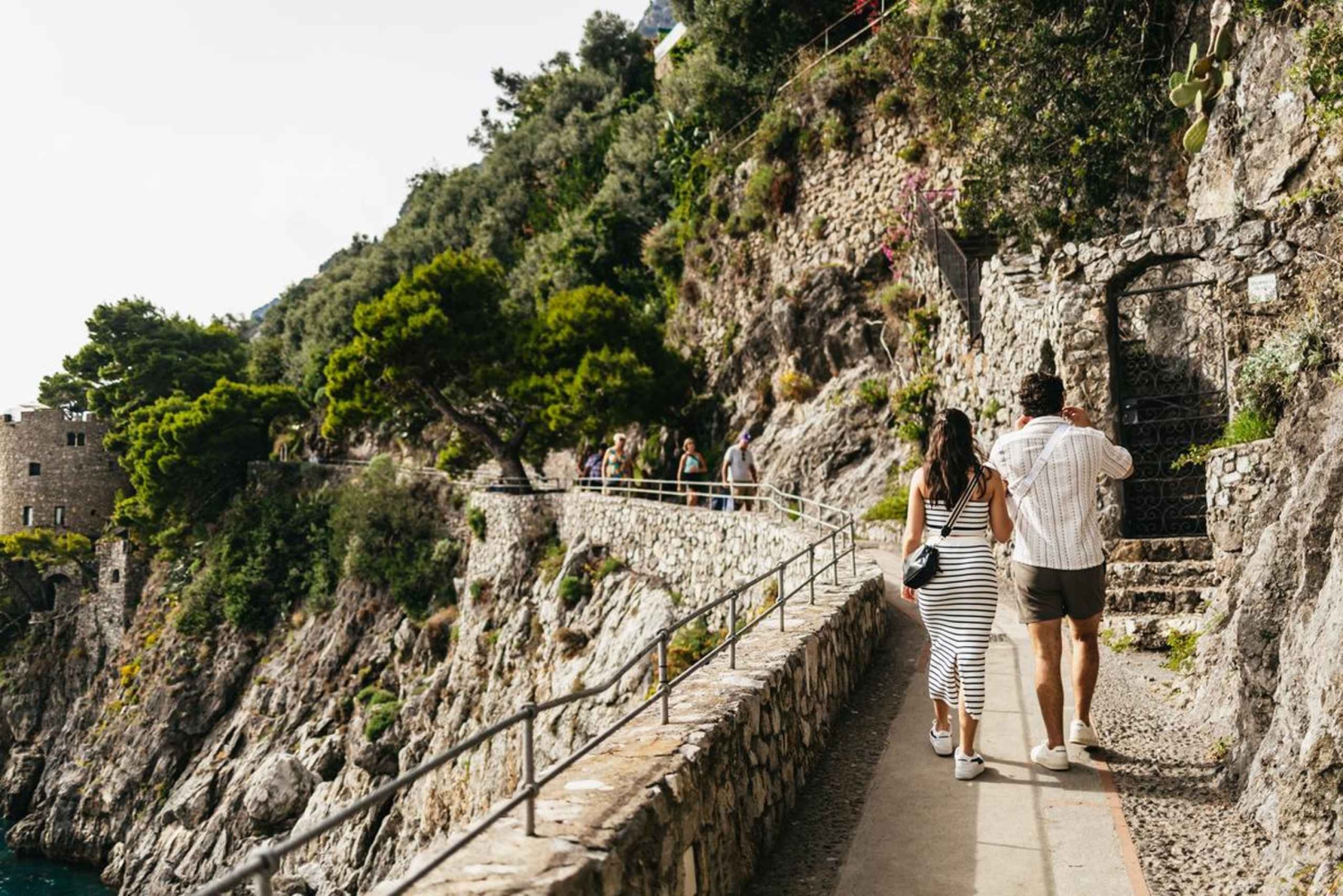 Vanuit Rome: dagtrip naar Positano en de kust van Amalfi met de trein en veerboot