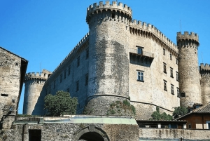Från Rom: Privat dagsutflykt till Bracciano, Caprarola och Viterbo