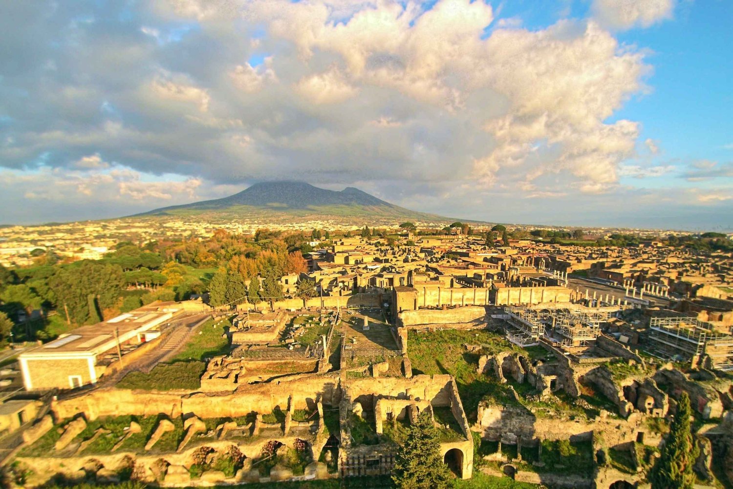 Vanuit Rome: privétour van een hele dag naar Pompeii en de kust van Amalfi